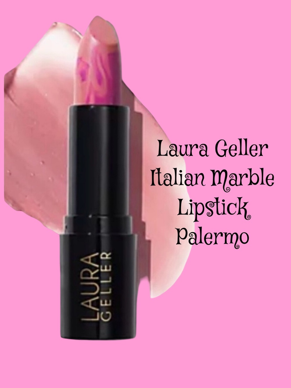 Laura Geller Italian Marble Lipstick - Palermo Pink Swirl